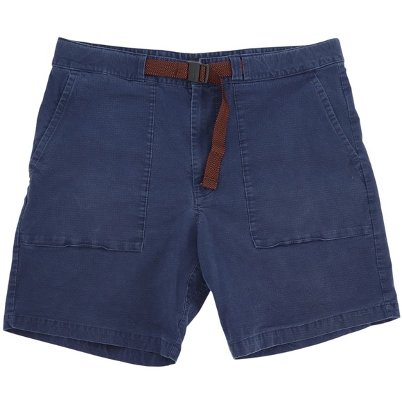 Nike SB Mens Ripstop Shorts Size 36 Navy Blue Belted Utility Casual Skateboard - Picture 1 of 5